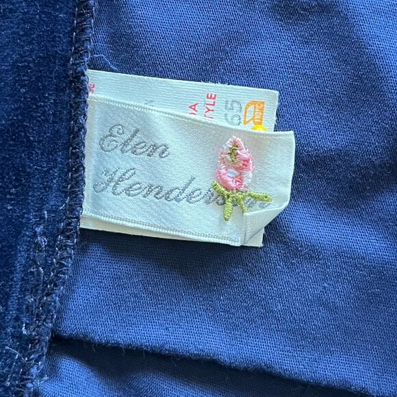 1980s Vintage girl’s skirt by Canadian designer Elen Henderson. Girl’s size 14 - Picture 7 of 8